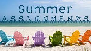 summer assignment logo