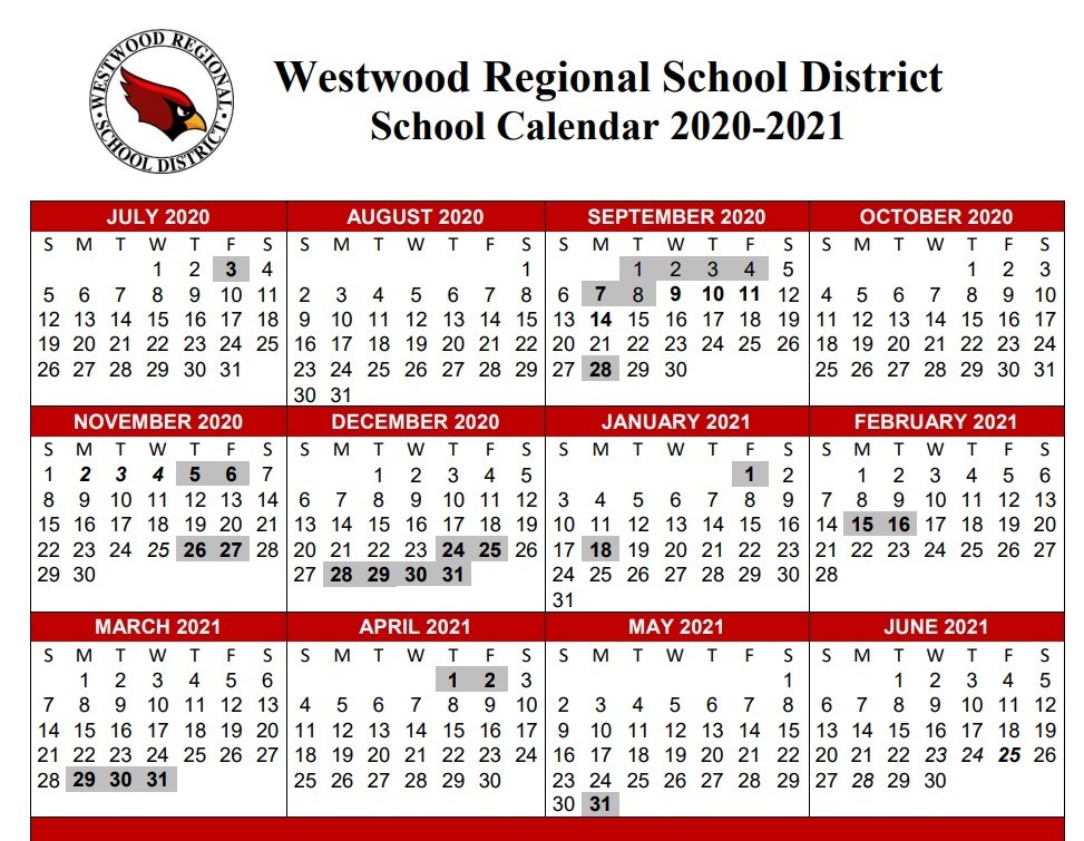 2020-21 End of Year Key Dates – Houck Middle School