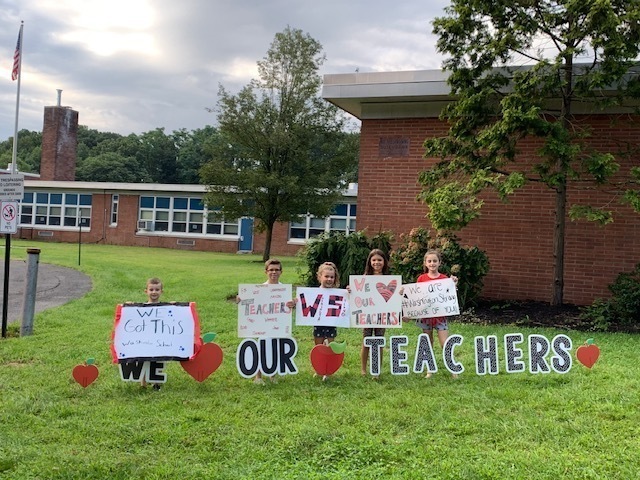 Washington School PSO Supports Our Staff!