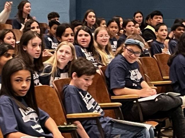 Thank you, Mrs. Fantuzzo for accompanying our students today in the MEBCI 5th-6th GRADE TREBLE CHORUS FESTIVAL in Fair Lawn! This is a great opportunity to join our students with other talented students in Bergen County! The concert begins at 3pm! #JustFocusonGrowing