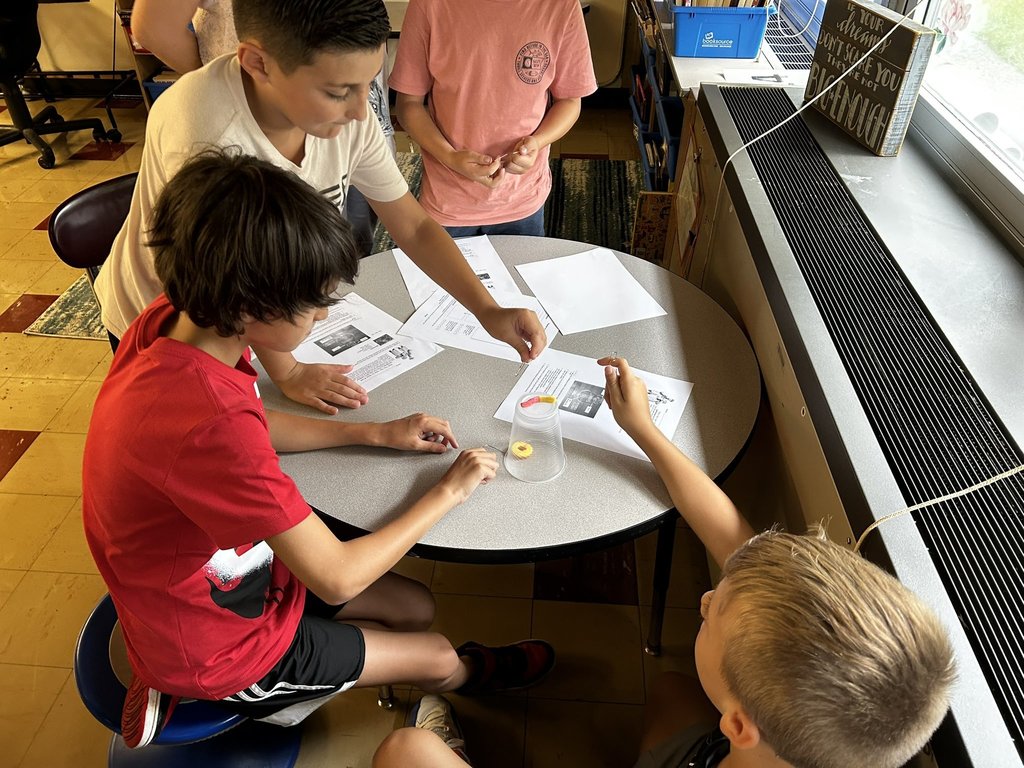Our 4th graders are building a strong classroom community using collaborative learning, team building, and STEM! #JustFocusonGrowing