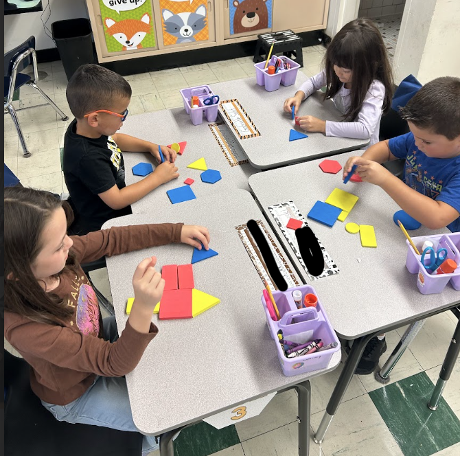 Ms. Severini and Ms. Comunale's students rolled up their sleeves today and discovered the joy of learning by doing! #JustFocusonGrowing